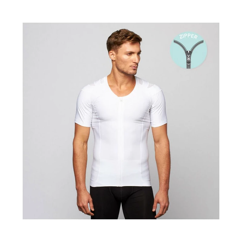 SPFC - Camiseta Postural Masculina - Posture Shirt® Pullover Com